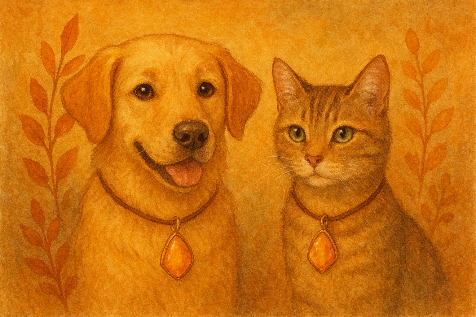 chien-chat-ensemble-lithotherapie