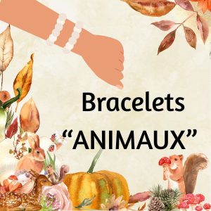 Bracelets thème "animaux"