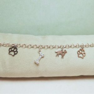 bracelet breloque thème chien